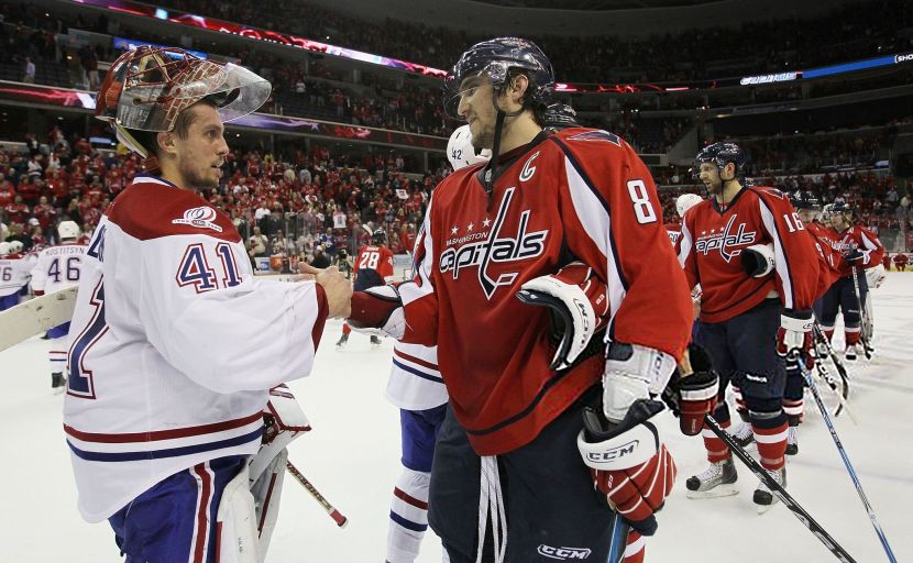 Александр Овечкин и Ярослав Галак