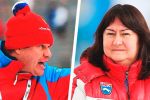 Дмитрий Губерниев и Елена Вяльбе